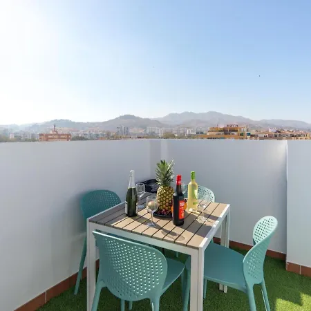 Apartamento Magnifico ático Terraza Con Vistas 2hab Ac
