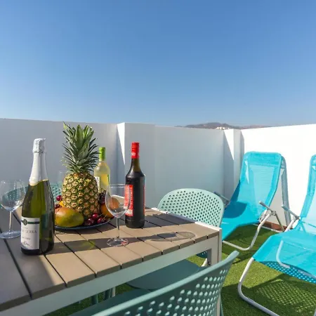 Magnifico ático Terraza Con Vistas 2hab Ac * Málaga
